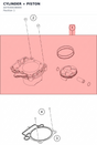 Diagram preview: CYLINDER + PISTON (A47030038000)