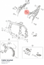 Diagram preview: Cable bracket (A40011093000)