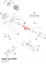 Diagram preview: SHAFT OIL PUMP (90238002000)