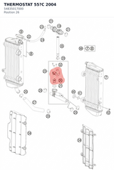 Diagram preview: THERMOSTAT 55?C           2004 (54835017000)