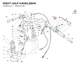 RIGHT HALF-HANDLEBAR