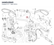 HANDLEBAR 36011031A diagram position