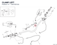 CLAMP LEFT 36015551AA diagram position