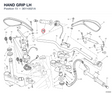 HAND GRIP LH 36110021A diagram position