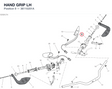 HAND GRIP LH 36110201A diagram position
