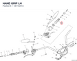 HAND GRIP LH 36110251A diagram position