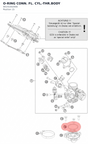 Diagram preview: O-RING CONN. FL. CYL.-THR.BODY (90141002006)