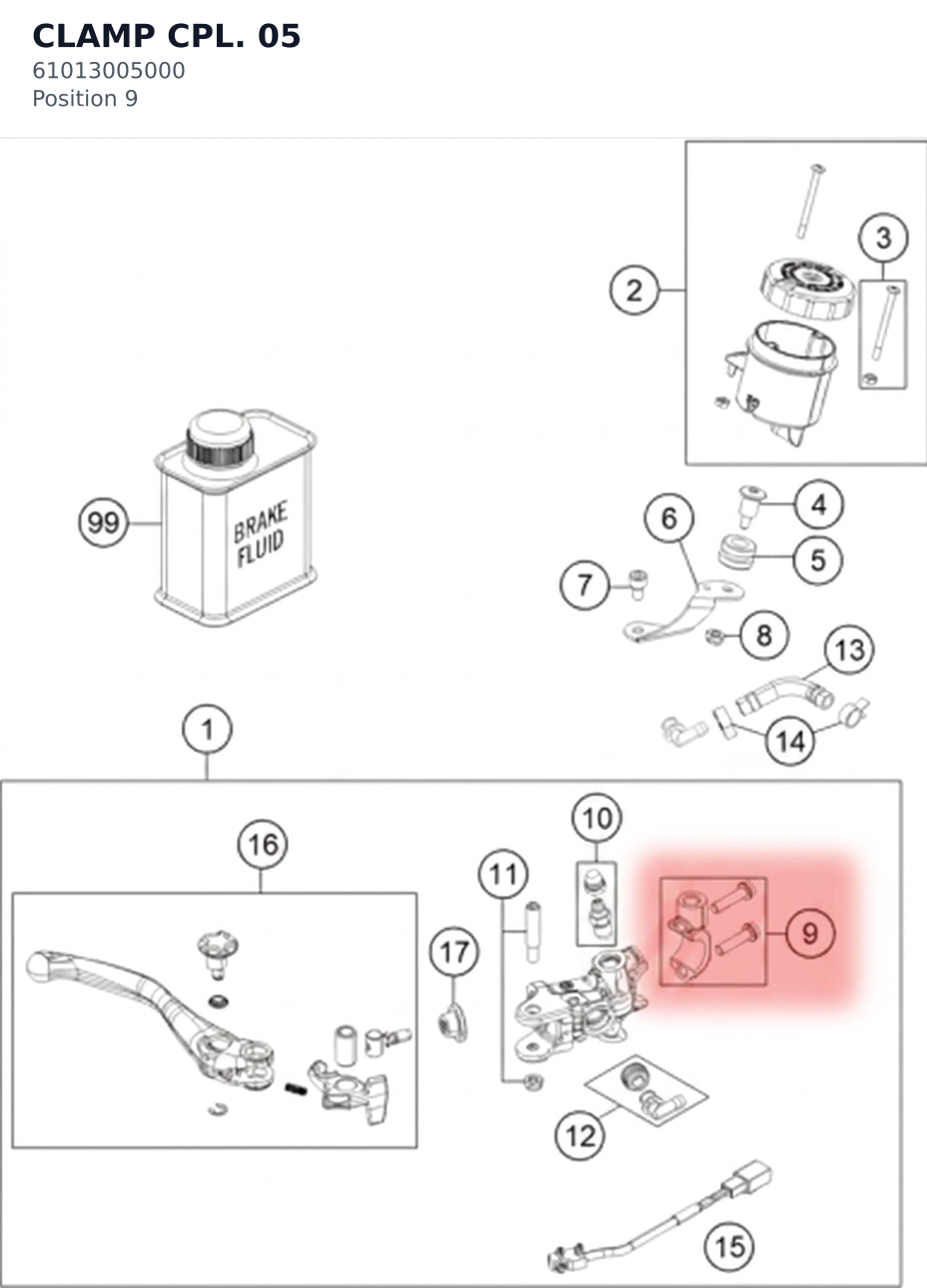 Diagram preview: CLAMP CPL.                  05 (61013005000)
