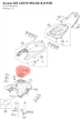 Diagram preview: Screw ISO 14579-M5x30-8.8-P3R (014579050301)