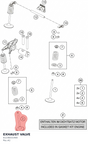 Diagram preview: EXHAUST VALVE (61236031400)