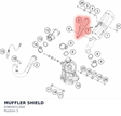 Diagram preview: MUFFLER SHIELD (93805011000)