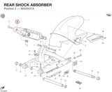 REAR SHOCK ABSORBER