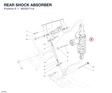 REAR SHOCK ABSORBER 36520711A diagram position