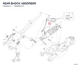 REAR SHOCK ABSORBER