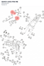 Diagram preview: QUICK LOCK PIN M8 (94503002057)