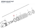 SPRING ADJUST NUT