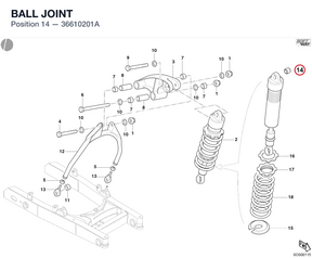 BALL JOINT 36610201A diagram position