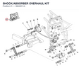 SHOCK/ABSORBER OVERHAUL KIT