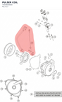 Diagram preview: PULSER COIL (75039034000)