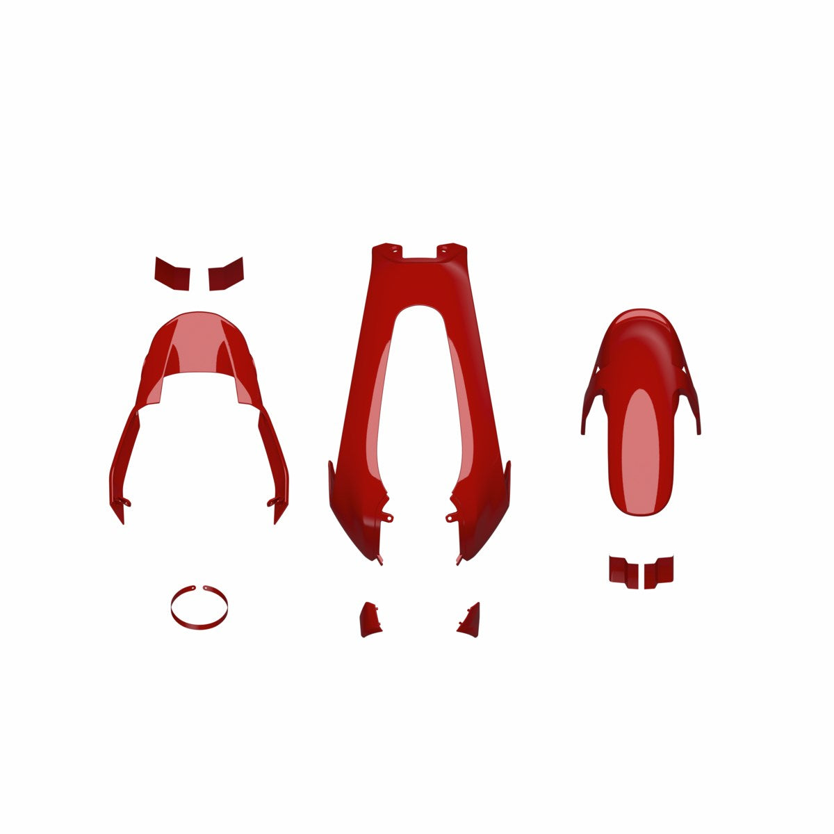 Special painted fairings (SETS RIO celeste)