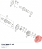 Diagram preview: fixed gear 2 nd. (79533002000)