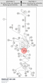 Diagram preview: MAIN JET GR 100 (54531623100)