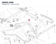SWING ARM 37011471DA diagram position