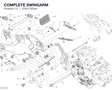 COMPLETE SWINGARM 37021762AA diagram position