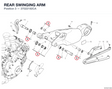 REAR SWINGING ARM 37022192CA diagram position