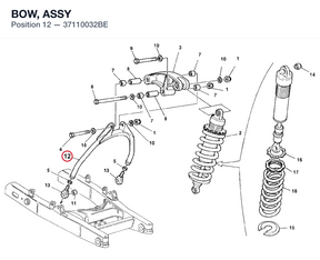 BOW, ASSY 37110032BE diagram position