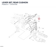 LEVER SET, REAR CUSHION