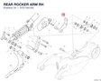 REAR ROCKER ARM RH 37211641AA diagram position