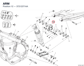 ARM 37212371AA diagram position