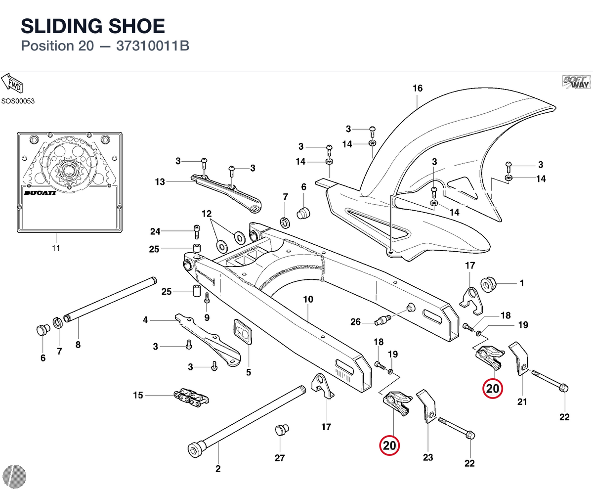 SLIDING SHOE