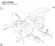 LEFT COVER 37310041A diagram position