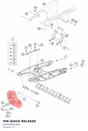 Diagram preview: PIN QUICK RELEASE (J900000600800)
