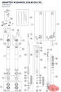 Diagram preview: ADAPTER M10XM35,5X0,8X25 CPL. (43570845S)