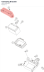 Diagram preview: Clamping Bracket (C90711055100)