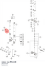 Diagram preview: nyloc nut-M5x0.8 (J982050006)