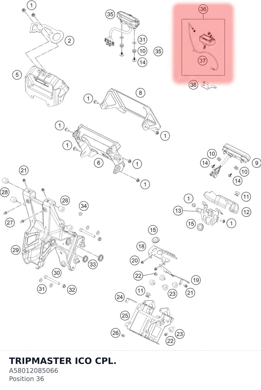 Diagram preview: TRIPMASTER ICO CPL. (A58012085066)