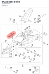 Diagram preview: BRAKE HOSE GUIDE (69013010000)
