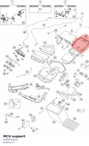 Diagram preview: MCU support (61608018010)