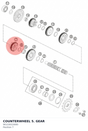 Diagram preview: COUNTERWHEEL 5. GEAR (90133015000)