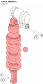 Diagram preview: SHOCK ABSORBER (15187S1201)