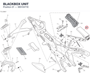 BLACKBOX UNIT 38510471E diagram position