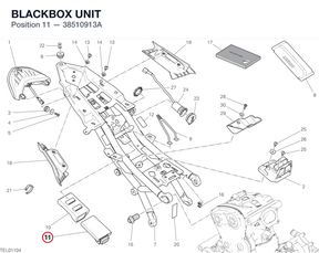 BLACKBOX UNIT 38510913A diagram position