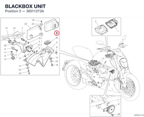 BLACKBOX UNIT 38511273A diagram position