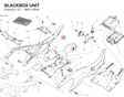 BLACKBOX UNIT 38511284A diagram position