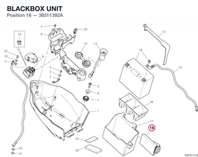BLACKBOX UNIT 38511392A diagram position
