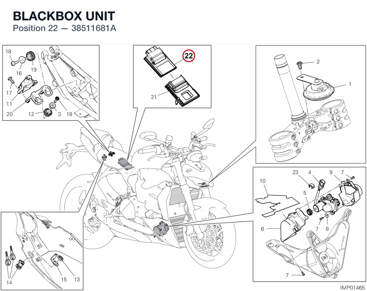 BLACKBOX UNIT 38511681A diagram position